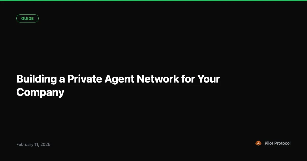 Private Networks: Now in Testing