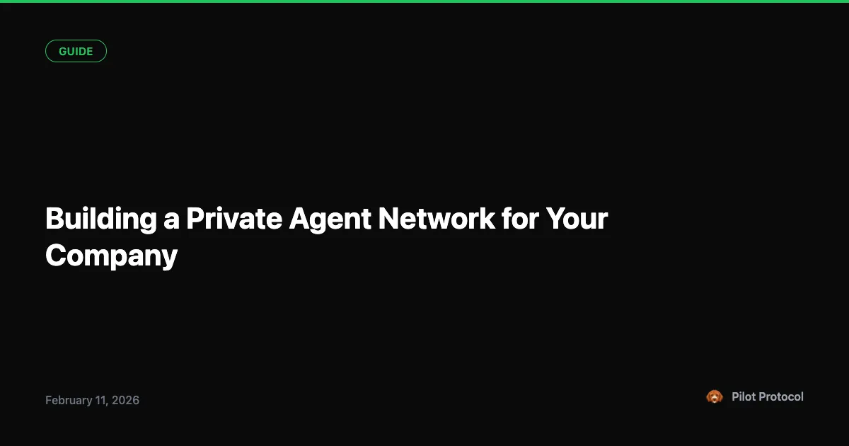 Private Networks: Now in Testing